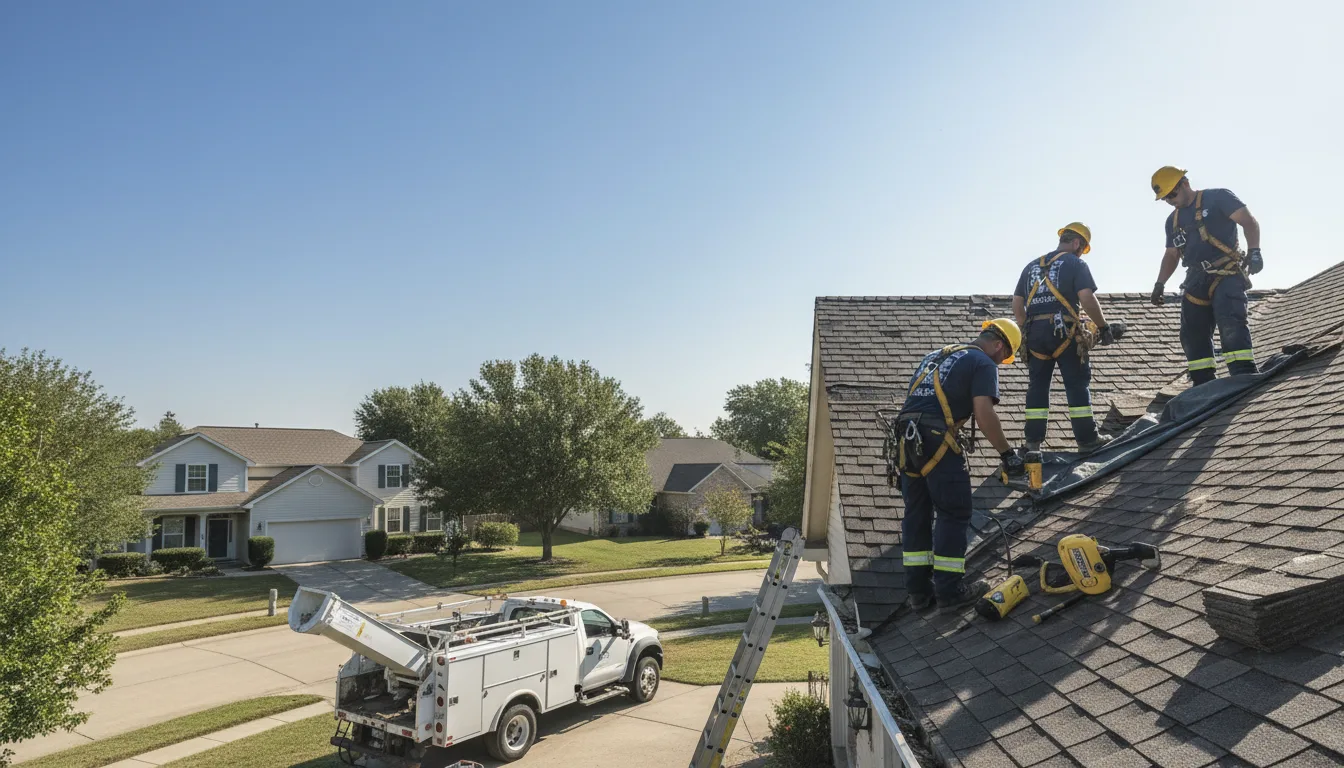 Emergency Roof Repair in Poplarville, MS near me